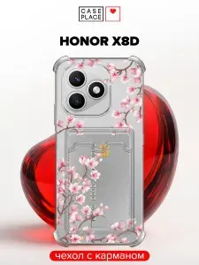 Чехол на Хонор X8d с картой