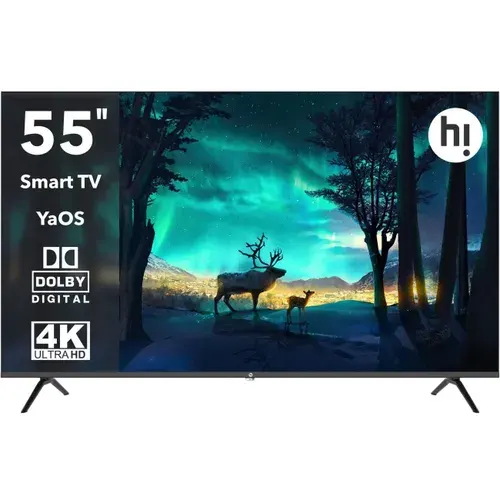 Hi Телевизор 55", черный