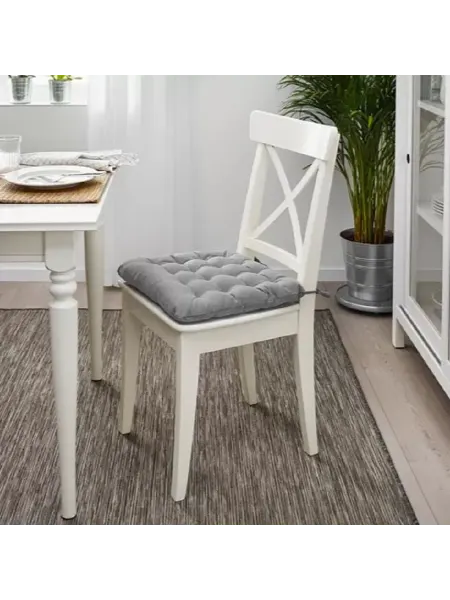 IKEA Подушка на стул икеа Виппэрт серый