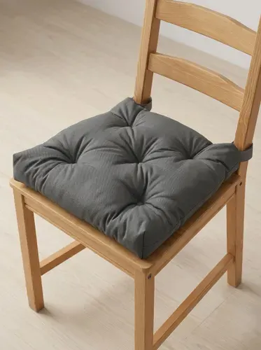 Подушка на стул IKEA MALINDA МАЛИНДА, серая