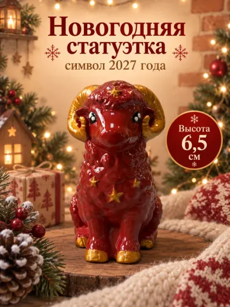 Новогодний декор статуэтка фигурка Символ года 2027 SKULPTURA