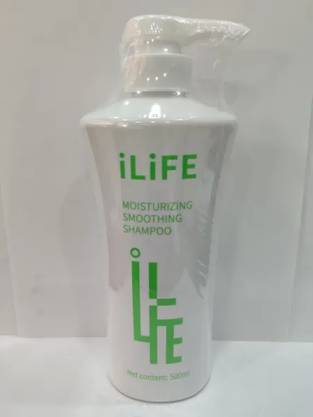 Увлажняющий шампунь для гладких и послушных волос iLiFE, 500 мл