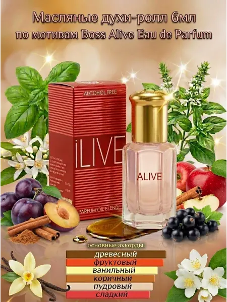 Neo Parfum Масляные духи для неё iLIVE Ай Лайв фруктовые 6 мл