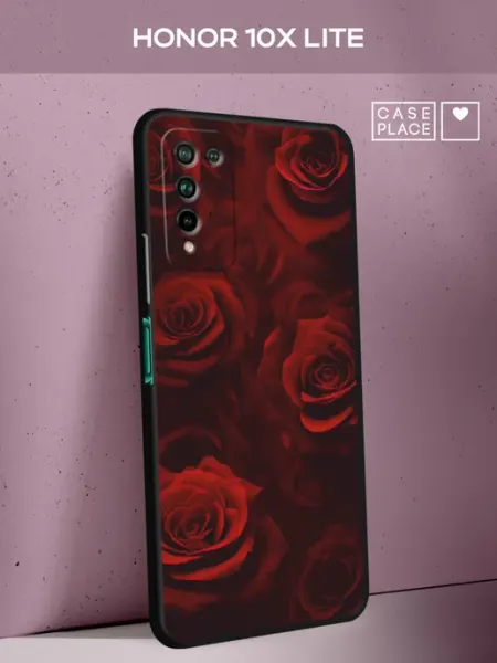 Чехол на Honor 10X Lite с розами Huawei