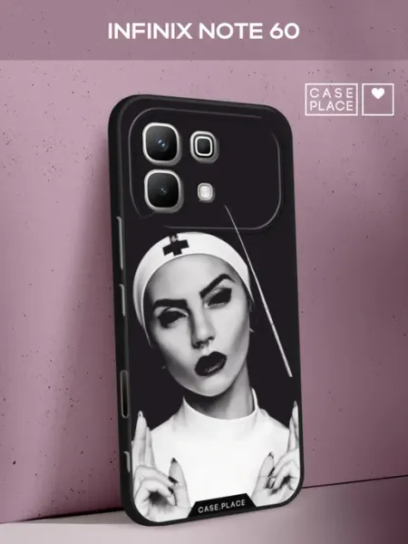 Чехол на Note 60 эстетичный Infinix
