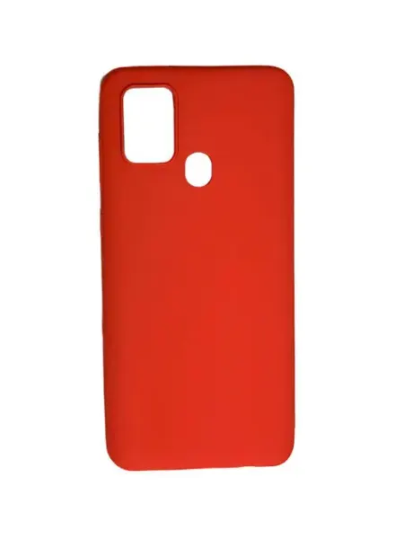 Чехол Silicone Lite для Samsung Galaxy A21S красный OEM