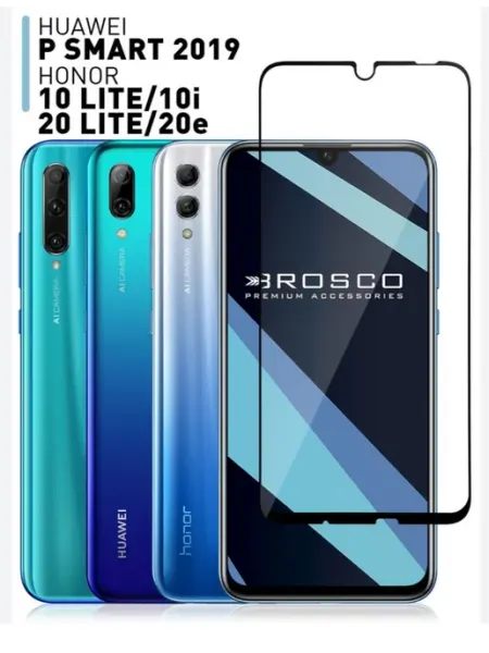 Защитное стекло Honor 10 lite 10i 20 lite p smart 2019 20e LitePro