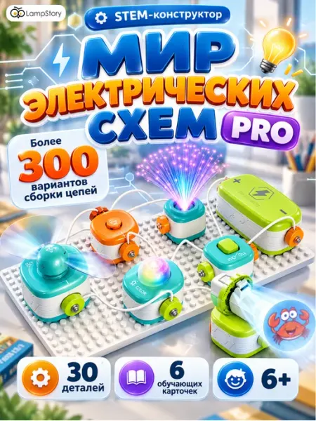 Конструктор электрические схемы проектор LampStory
