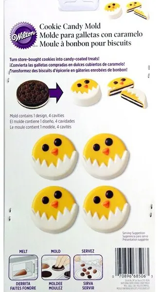 Молд для шоколада/мастики Вылупляющийся цыпленок Wilton 2115-8506 (Набор из 2 шт.)