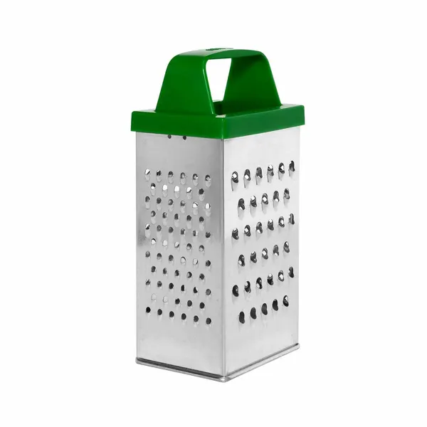 Терка Boomhouse Basic, 4 грани, 18,2х6,2х8,5см, белая жесть, ручка пластик (701860)