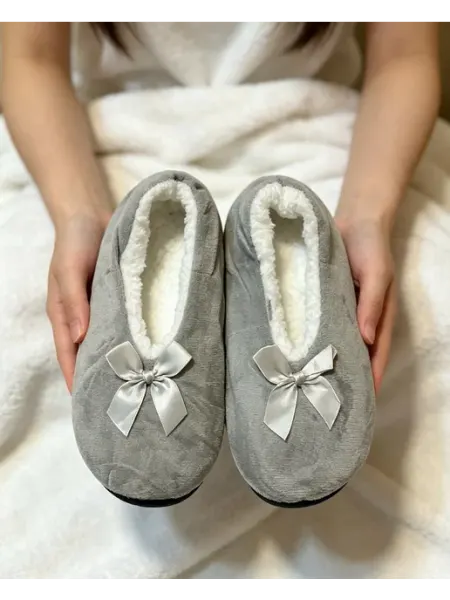 Носки-тапочки с мехом, р. 36-38