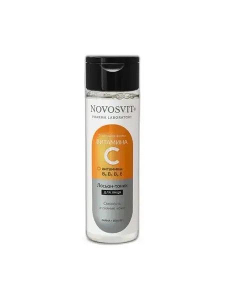 Лосьон-тоник для лица с витамином С Vitamin C 200 мл Novosvit