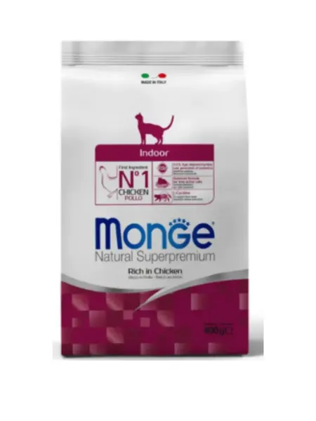 Monge Indоor со вкусом курицы 400 гр