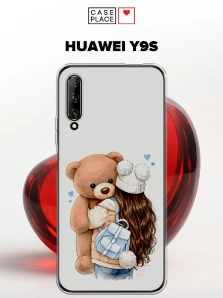 Чехол на Huawei Y9s с девушкой Case Place