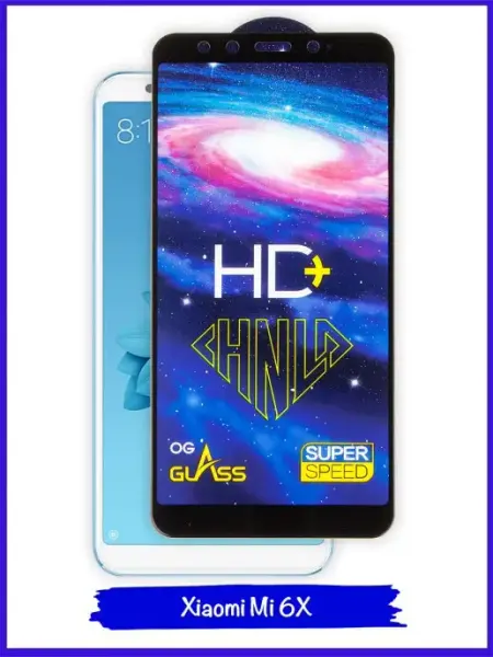 Защитное противоударное стекло для Xiaomi Mi 6X HiPla