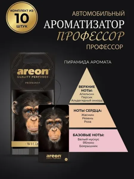 Ароматизатор для автомобиля professor areon
