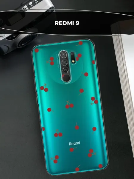 Чехол на Redmi 9 с вишней Xiaomi