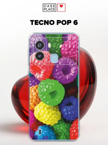 Чехол на Pop 6 яркий TECNO