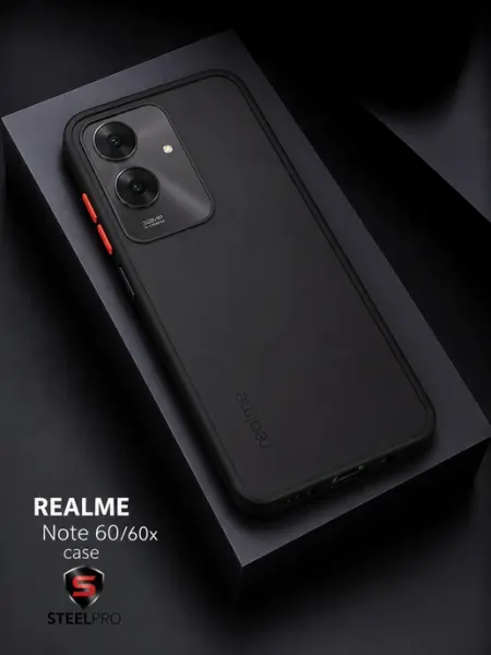 Чехол для Realme Note 60 60x матовый SteelPro