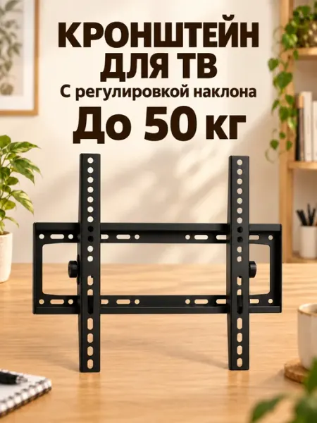 Кронштейн для телевизора наклонный до 55 дюймов GT