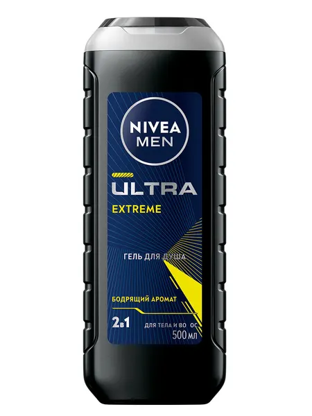 Nivea Гель для душа "Ultra Extreme" для тела и волос 500 ml,