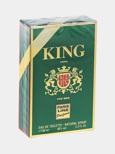 King Intense Perfume, Кинг двойной парфюм, мужской, 100 мл