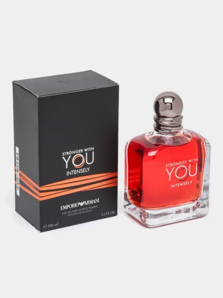 Stronger With You Intensely мужские духи, стойкий мужской парфюм, парфюм дорогим шлейфом, 100 мл