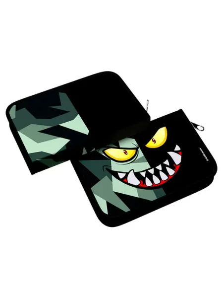 Пенал школьный 1 отделение Monster Smile ERICH KRAUSE