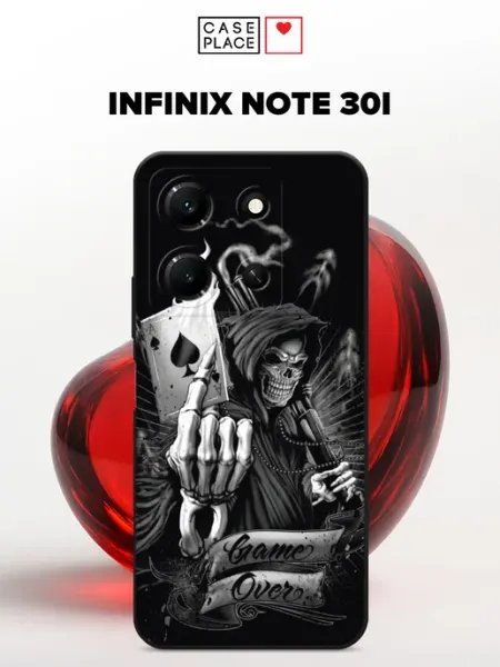 Чехол на Note 30i скелет Infinix