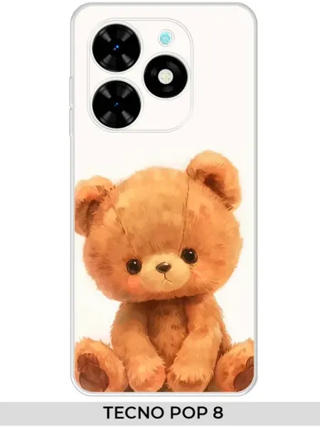 Чехол на pop 8 мишка TECNO