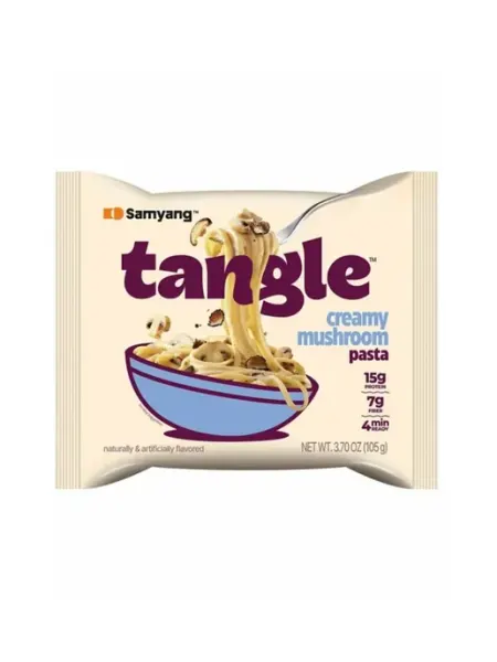 Лапша б п со сливочным соусом и грибами Tangle, 105 г samyang