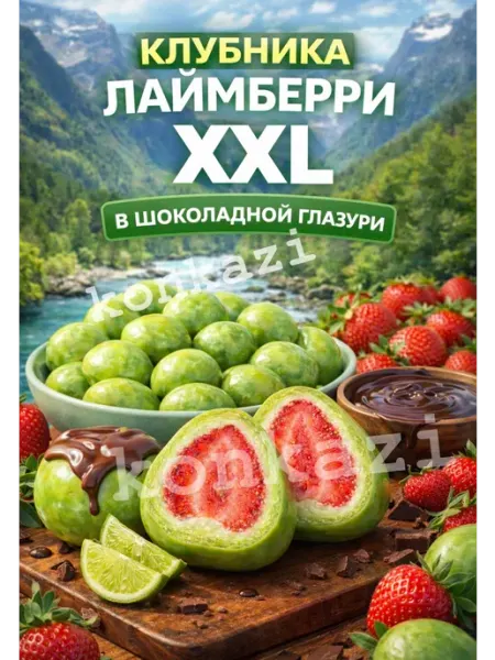 Клубника в шоколаде лаймберри лайм в шоколадной глазури