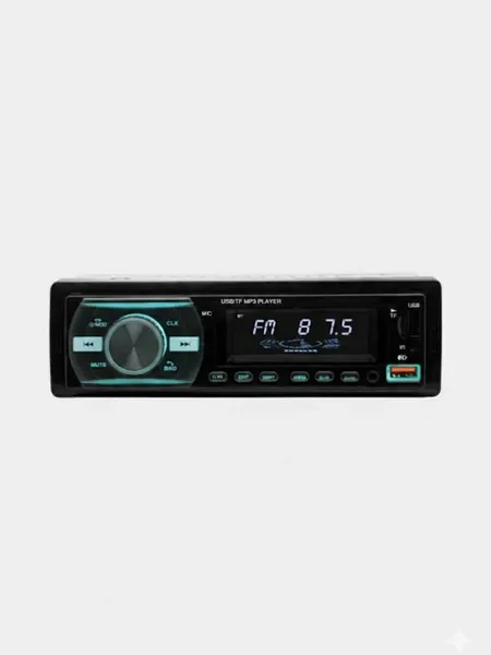 Автомагнитола NOVA 1DIN Bluetooth USB AUX, 2 RCA выхода и пульт на руль