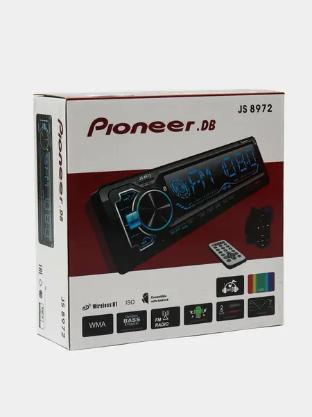 Автомагнитола MP3-плеер Pioner.BD 6601 Bluetooth USB AUX FM Руль пульт