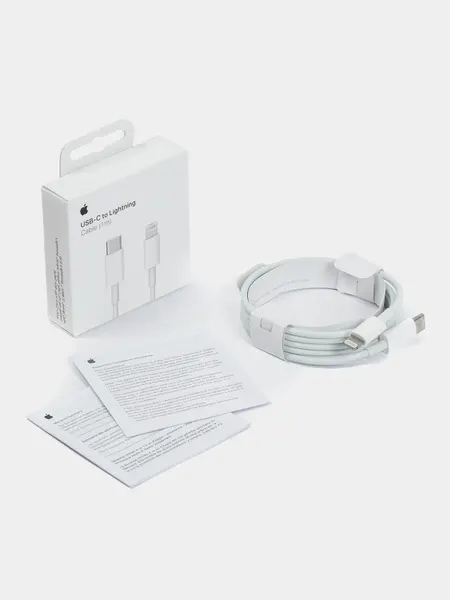 Кабель USB-C — Lightning длиной 1 метр, для быстрой зарядки и передачи данных (для iPhone)