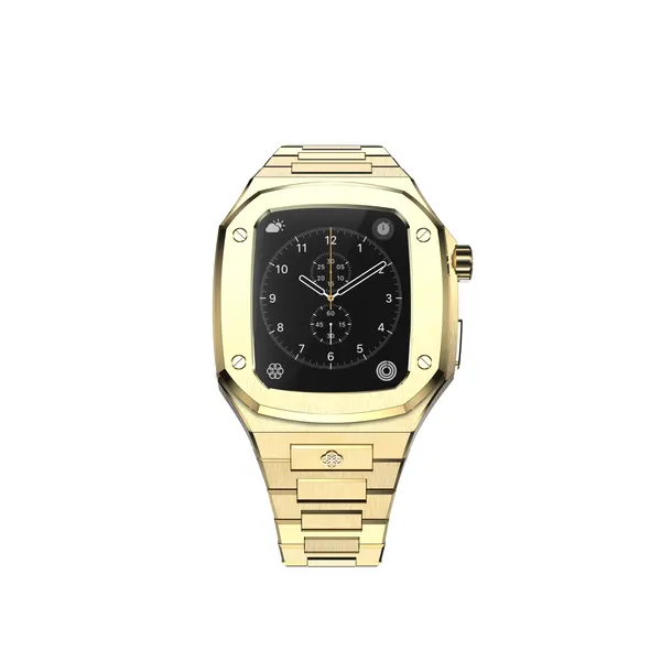 Корпус чехол Golden Concept для часов Apple Watch 4/5/SE/6 диагональю экрана 40 мм из нержавеющей стали