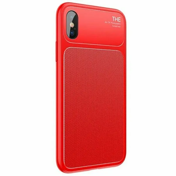 Чехол для iPhone X/XS Baseus Knight Case - Красный (WIAPIPHX-JU09)