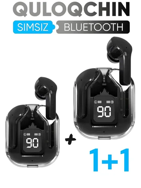 Наушники, беспроводные, Air 31, с микрофоном, дисплей, Bluetooth 5.3