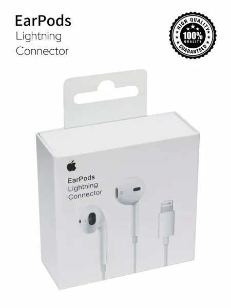 Наушники Apple EarPods, проводные , apple, вкладыши (Iphone / android)