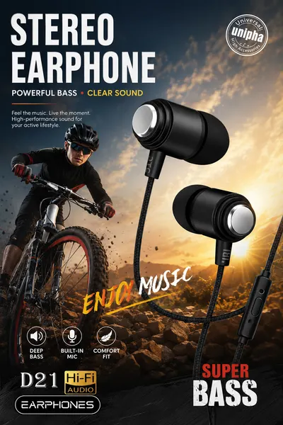 Игровые наушники stereo earphone JBL со стереозвуком — проводные наушники для ноутбуков и телефонов
