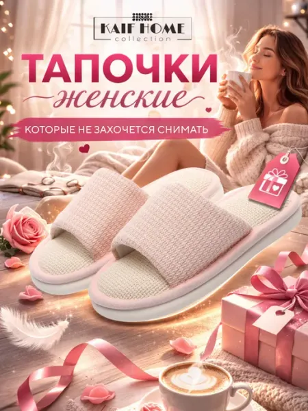 Тапочки KAIF HOME