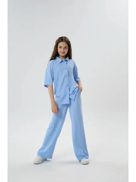 J-kids Летний костюм с брюками и рубашкой