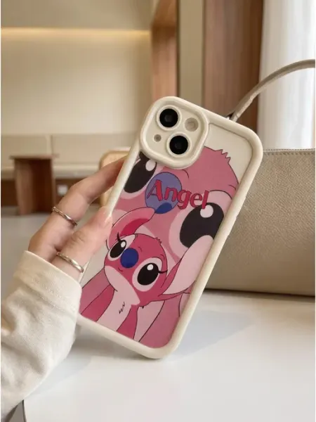 Чехол на iPhone 14 с принтом Стич CaseLove