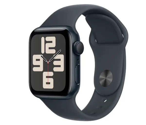 Умные часы Apple Watch SE 2024 44mm MXEK3LL Midnight / Midnight Band M/L