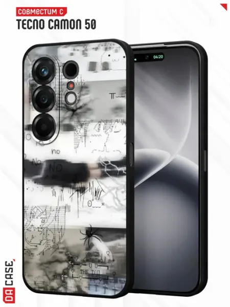 Чехол на Tecno Camon 50 с принтом y2k DACase
