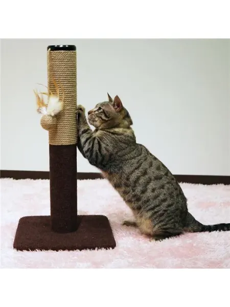 Japan Premium Pet Когтеточка столбик с мататаби и игрушкой для кошек
