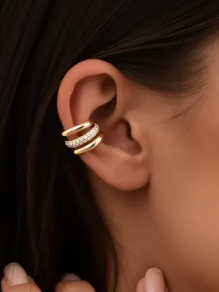 Серьги каффы без прокола SHAYON