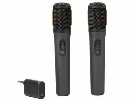 Беспроводной микрофон комплект 2 шт для мероприятий и вокала JBL PartyBox Wireless