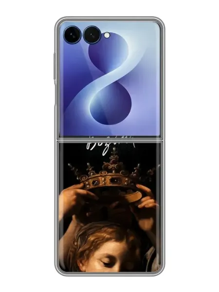 Чехол на Samsung Galaxy Z Flip 8 с принтом Сияй девушка inThisCase