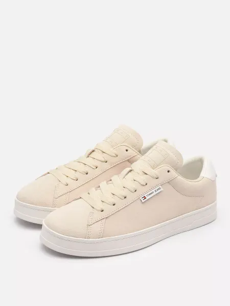TOMMY JEANS Кеды замшевые низкие